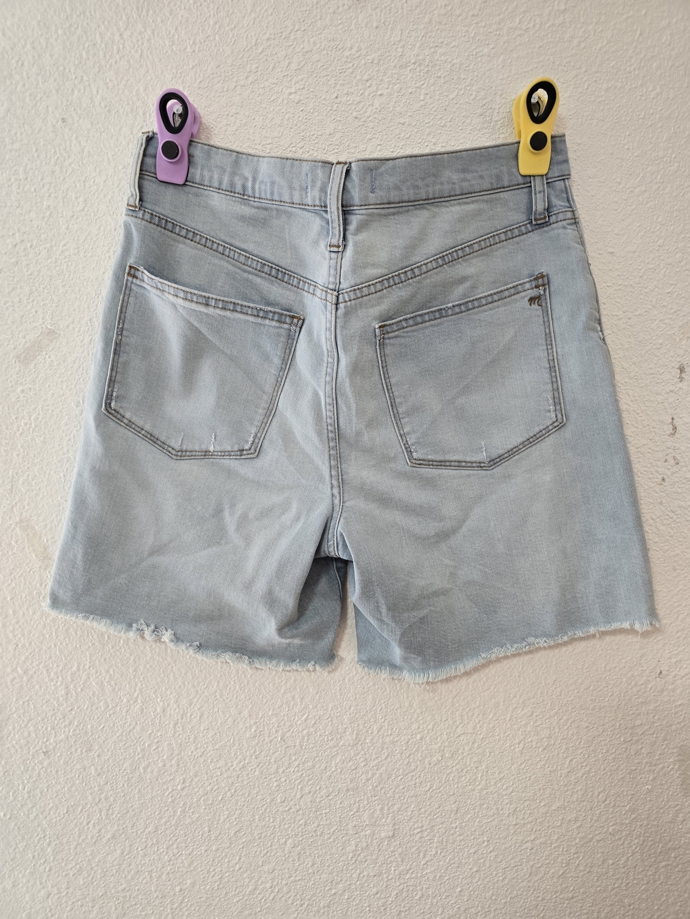 Madewell Light Blue Denim Cutoff Shorts - Picture 5 of 9